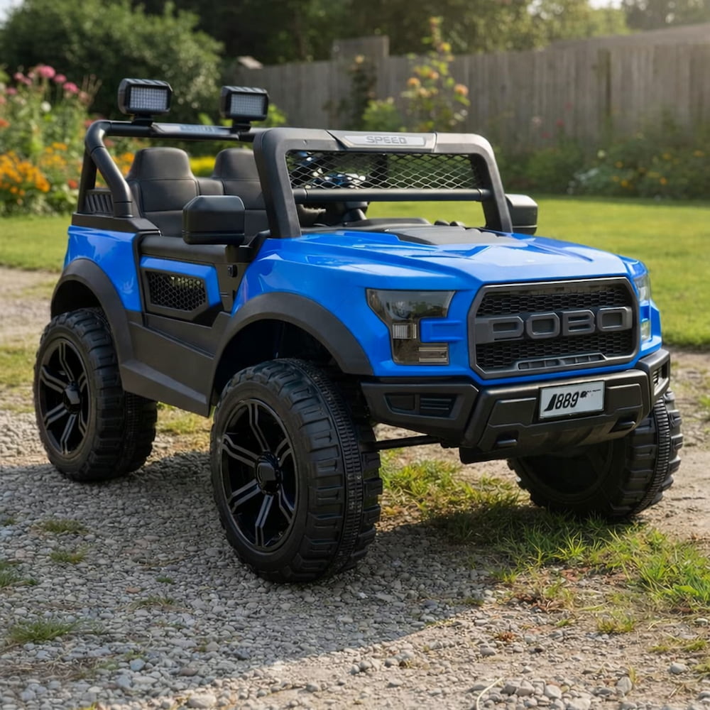 Džip za decu POBO (12V) - Plavi (SM-26205P)