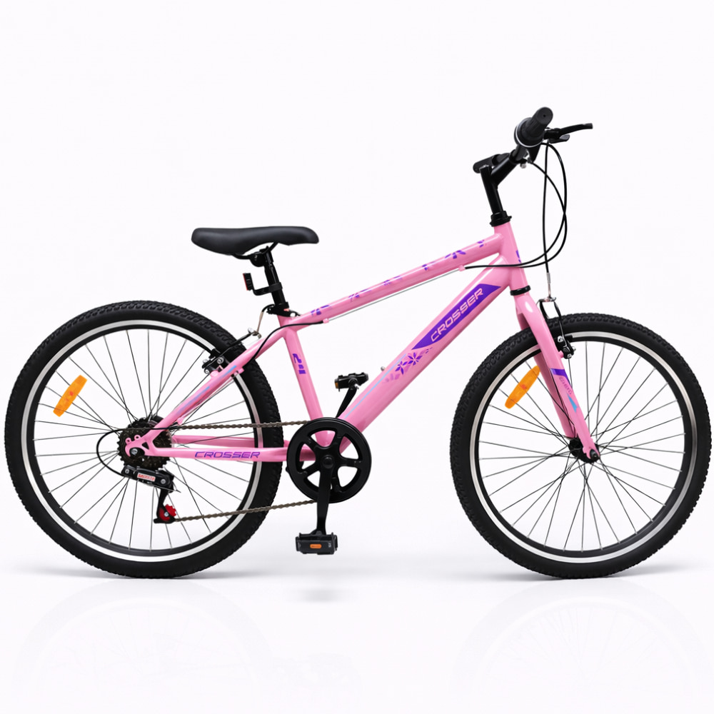 Dečija Bicikla Sport 24''/ 7 Roze