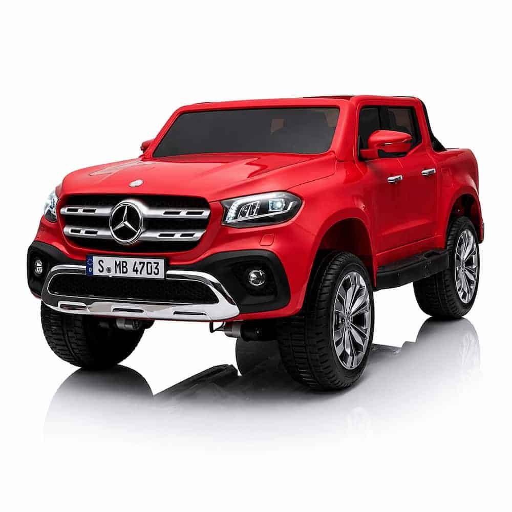 Licencirani Mercedes - Benz X Class 4 x 4 Dvosed - Crveni